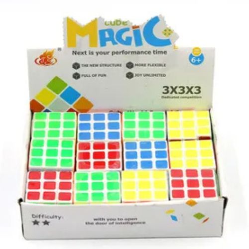 High Quality 3 x 3 Colourful Rubik Magic Cube For All Ages