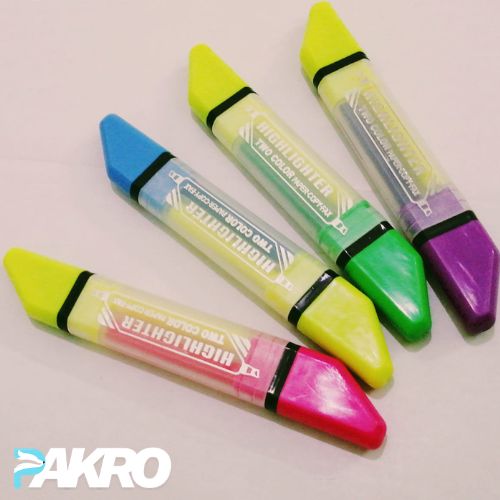 Double Sided Highlighter Pen l Unique Highlighter Marker For Marking