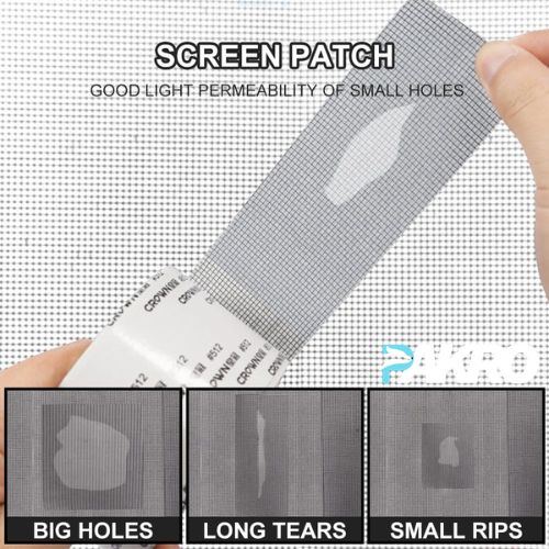 Self Adhesive Screen Window Net Repair Tape Roll
