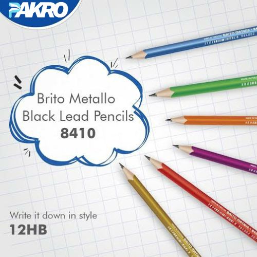 Mercury Brito Metallo Lead Pencil – Ideal for School, Office & Drawing