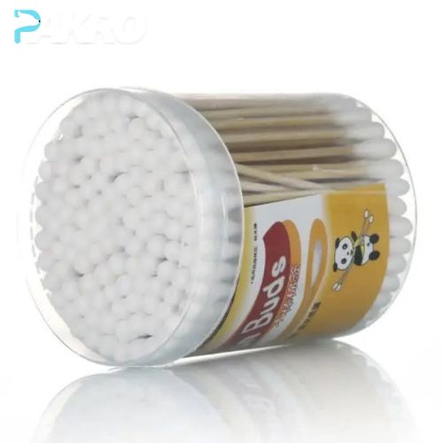 100% High Quality Aseptic Cotton Ear Buds With Box