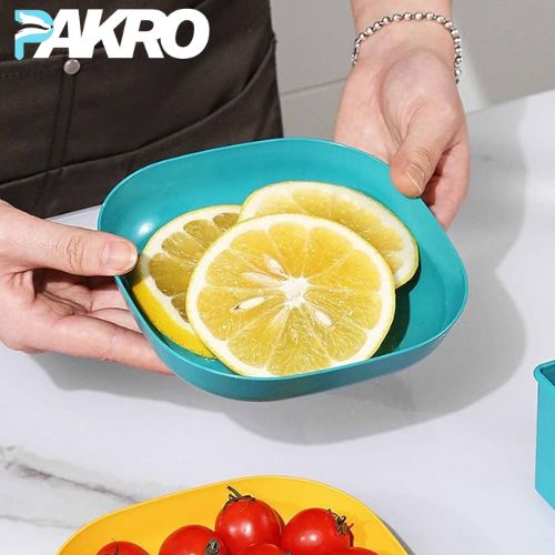 10Pcs Multi-function Spit Bone Plate Set - Dining Table Plates