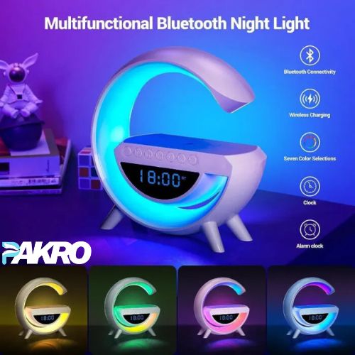 Bt-3401 G-shape Multifunctional Lamp Big Size With BT Speaker