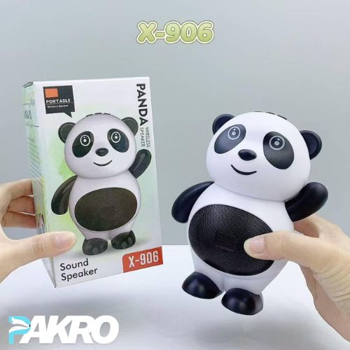 Cartoon Panda Design Portable Wireless High-Power RGB Speaker