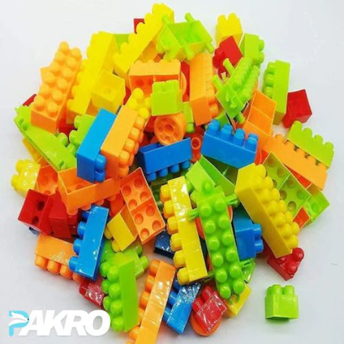 Large Size Building Blocks for Kids, Puzzle, DIY Toys 60 Pcs