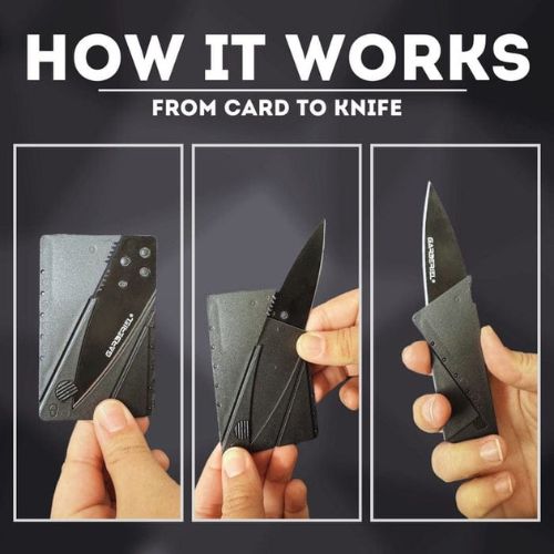 CardSharp Ultra Slim Folding Credit Card Knife