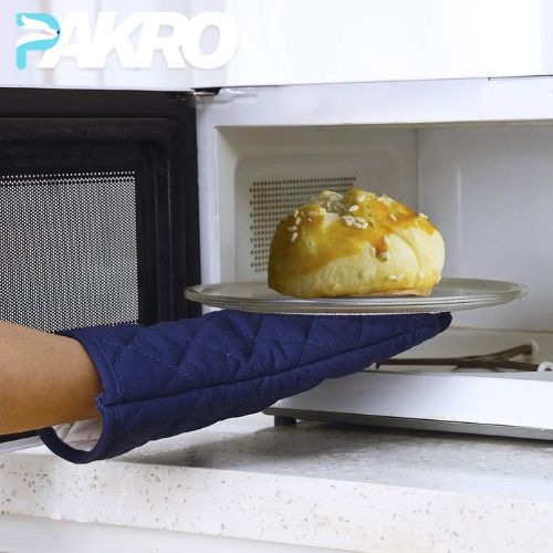 Heat Resistant Cooking & Baking Oven Gloves Pair