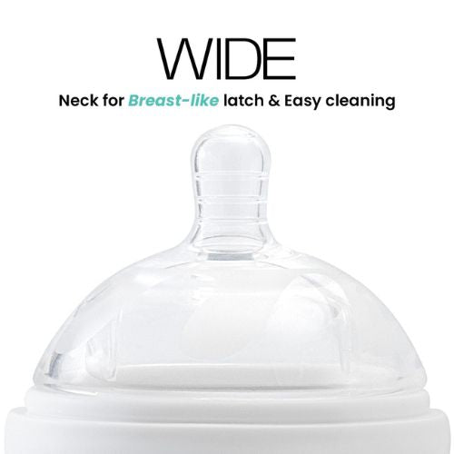 PPSU Wide Mouth Series Dolphin Bottle 180ml - No BPA Hongkong Brand
