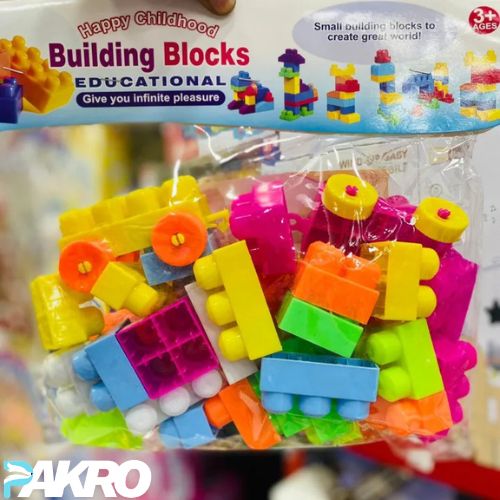 Large Size Building Blocks for Kids, Puzzle, DIY Toys 60 Pcs