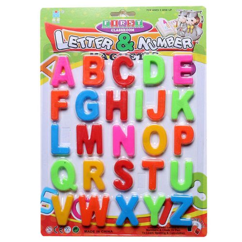 Learning and Educational Magnetic Alphabets Letters For Kids