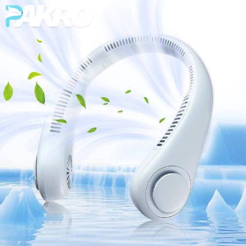 360° Cooling Portable Rechargeable USB Neck Fan