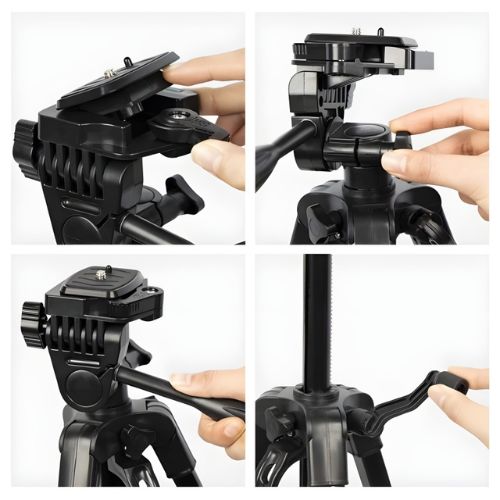3366 Multi-Functional Professional Lightweight Portable Tripod Stand