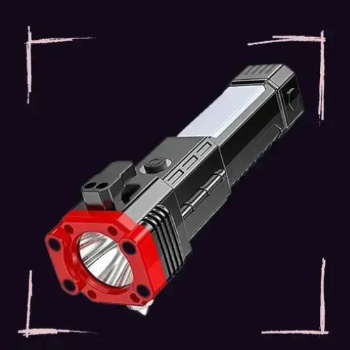 7 in 1 High-Power LED Torch Light Rechargeable Flashlight