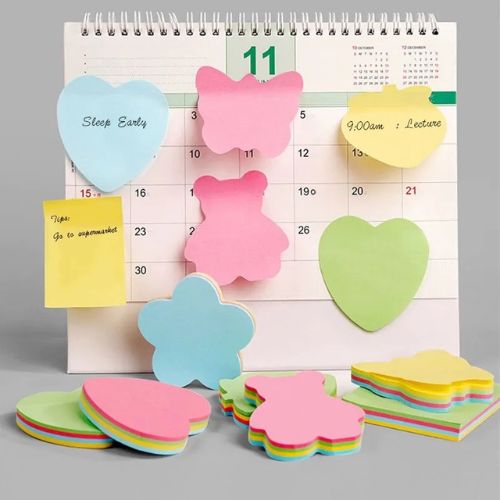 Sticky Notes Random Design Fancy sheets - Home & Office Accessories