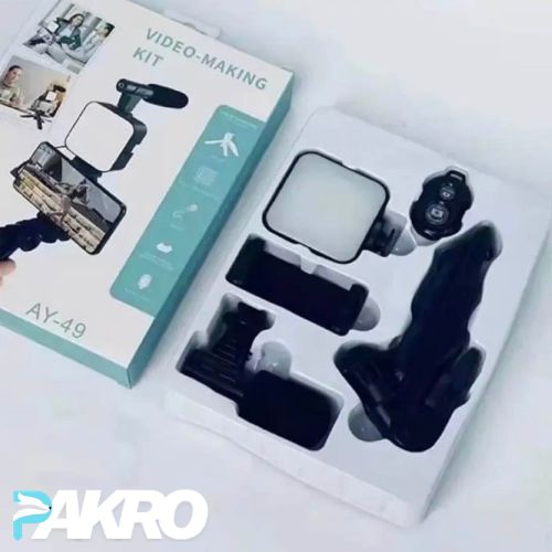 High Quality All-in-One Video Making Kit (Vlogging Kit)