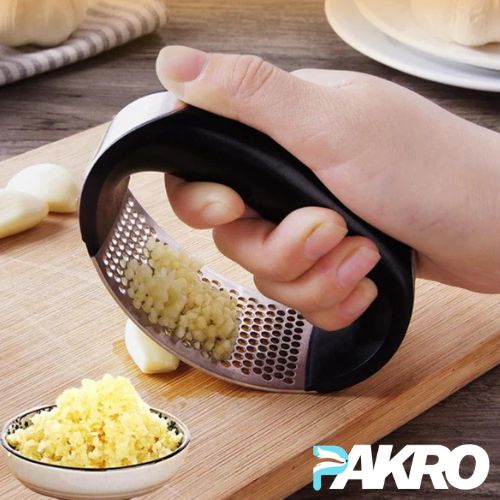 Manual Garlic Press Stainless Steel Handheld Ginger