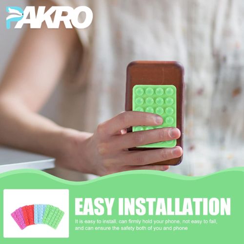 Stick & Grip Suction Cup Phone Holder | Random Color