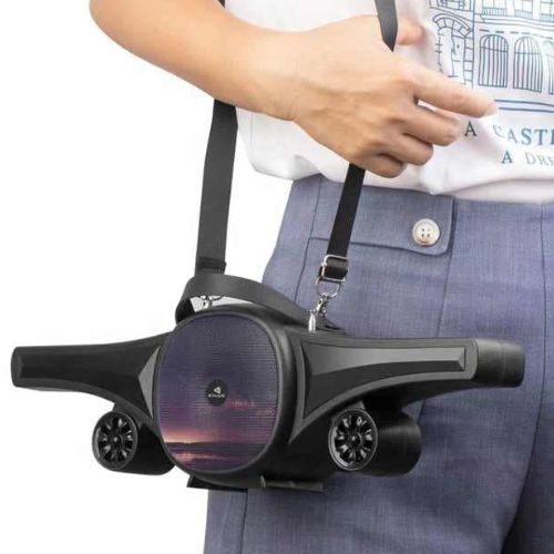 SC21 Powerful Dual Solar Panels Supper Bass Portable BT Speaker