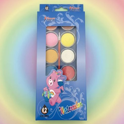 16 Pack Water color Paint Set with Brush for Kids
