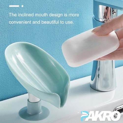 Bathroom Shower Soap Holder Leaf Shape Soap Box