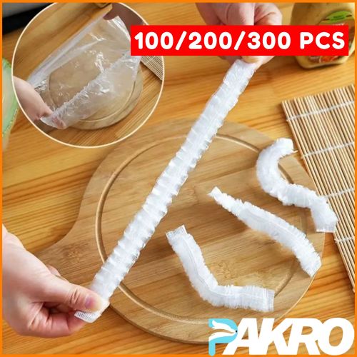 100 Pcs Disposable Elastic Food Cover Sheets