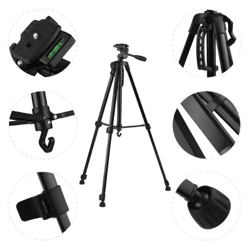 3366 Multi-Functional Professional Lightweight Portable Tripod Stand
