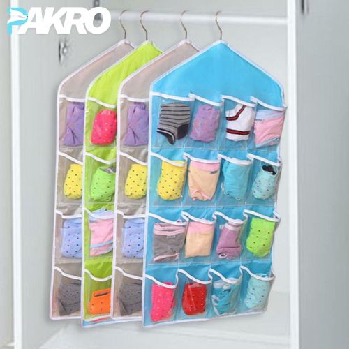 16 Pockets Universal Cupboard Hanging Storage Organizer