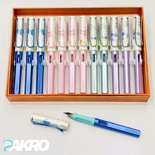 Premium Quality Printed Cartage Ink Pen For School, Office, Travel