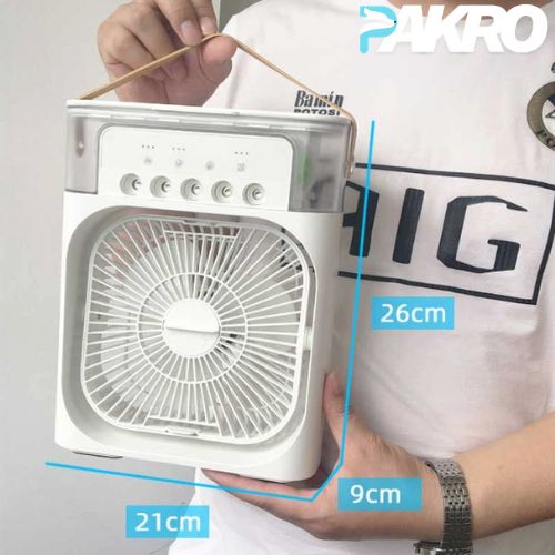 LED Light Cooling Fan for Home, Office & Travel Use