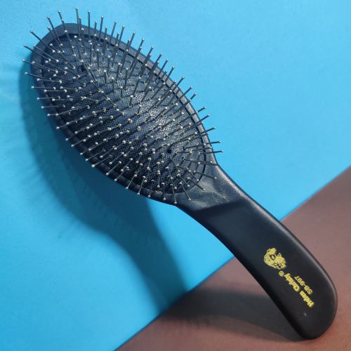 Hair Brush, Paddle Brush with Cushion Base, Soft Nylon Bristles With Ball Tipped