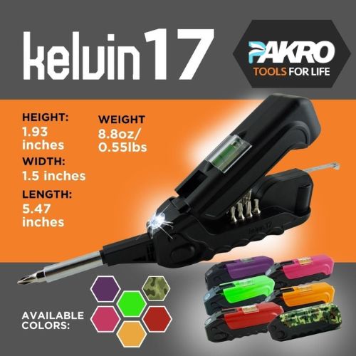 Kelvin 17-in-1 Multipurpose Tool Kit - Clever Buddy All-in-One