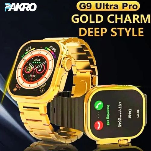 G9 Ultra Pro 2.03HD Screen Gold Smart Watch Ultra Series