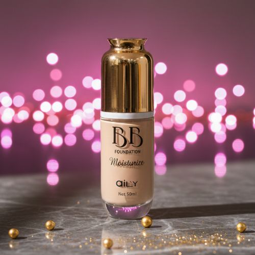 Aily BB Foundation – Moisturizing Liquid Foundation | 50ml | Natural & Smooth