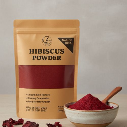 Hibiscus Flower Powder 100% Pure And Natural | Organic Herbal Powder (100g)