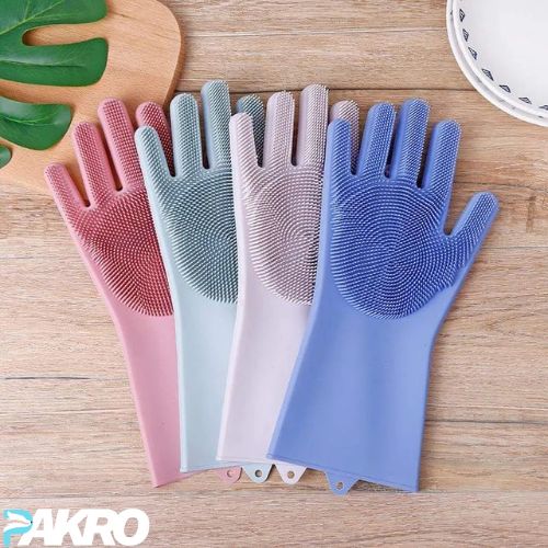 Silicone Dishwashing Gloves Durable Quality Comfortable Grip