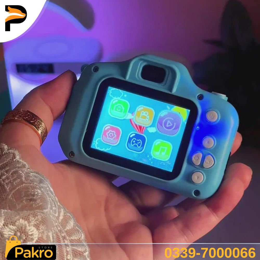 Digital Kids HD Camera - Rechargeable Battery And - Child-Friendly Design