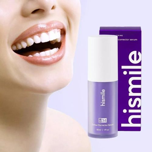 V34 Colour Corrector Serum - Purple Toothpaste | Teeth Whitening