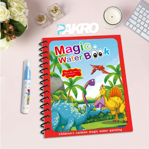 Magic Water Drawing Book with pen for kids Reusable
