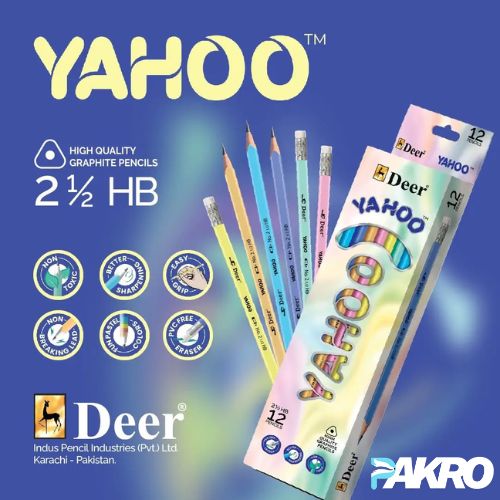 DEER Yahoo Pencil #400 Real wood pencils