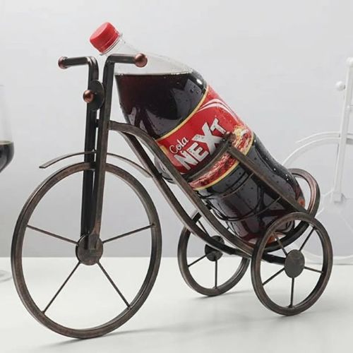 Tricycle Cold Drink Holder Vintage Metal Bottle Rack