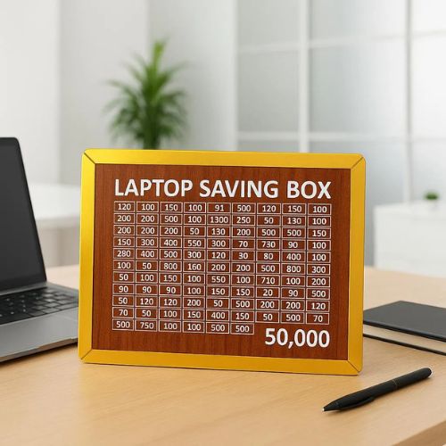 50K Laptop Saving Money Box I Saving Box I Box For Saving I Money Saving Box