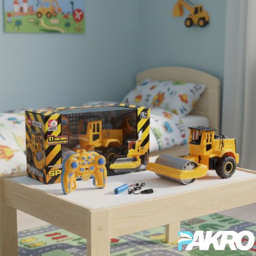 Construction Machine Roller – Remote Control Toy