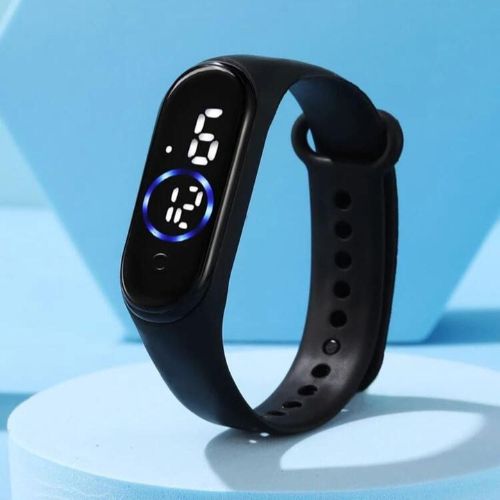 Waterproof LED Smart Watch - 1 Pc for Boys & Girls