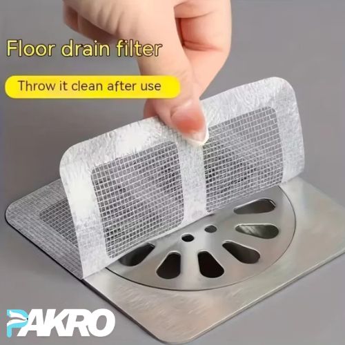 (Pack of 10) Multifunctional Drainer Net for Bathroom & Kitchen