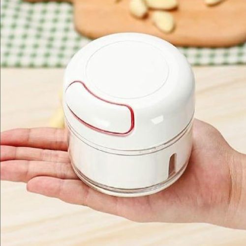 1 Pc Manual Food Chopper - Mini Garlic Grinder, Hand Pull Cutter