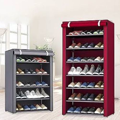 Shoe Rack Organizer Detachable Shoe Rack Multi Layer Non Woven Shoe Cabinet