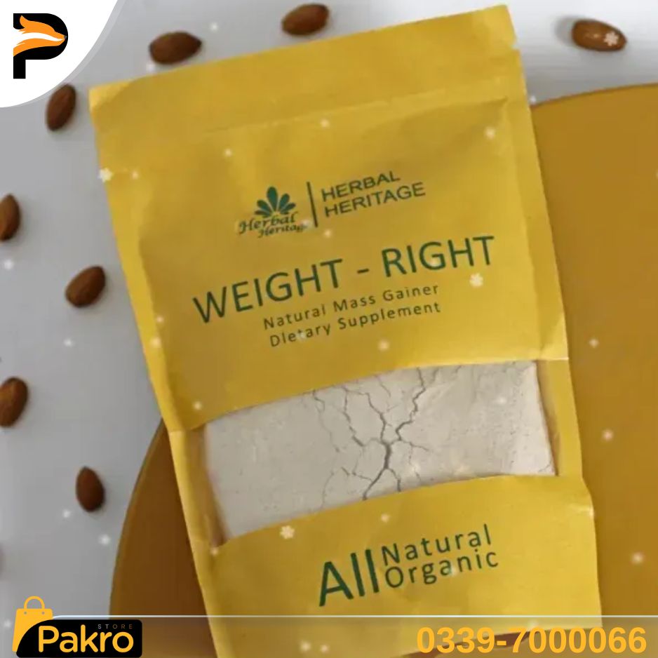 Natural Mass Gainer – Organic Dietary Supplement - Healthy Weight Gain