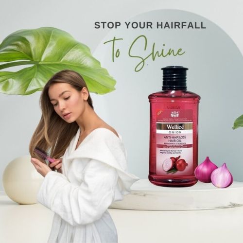 Wellice Onion Anti Hair Loss Hair Oil 150ml
