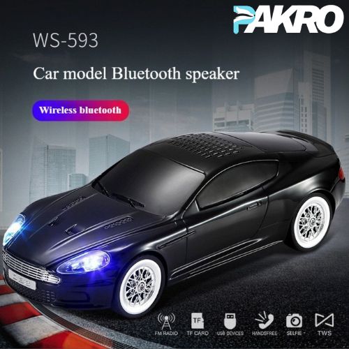 WS-593 Car Wireless Sound Bluetooth Speaker with LED Lights
