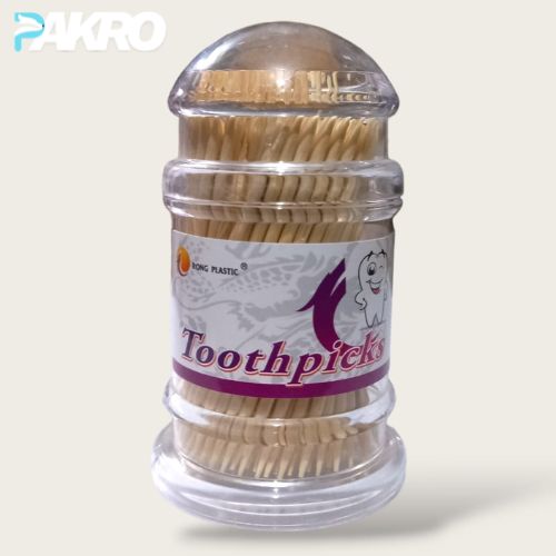 Get 100 Pcs Wooden Toothpicks for Everyday Use